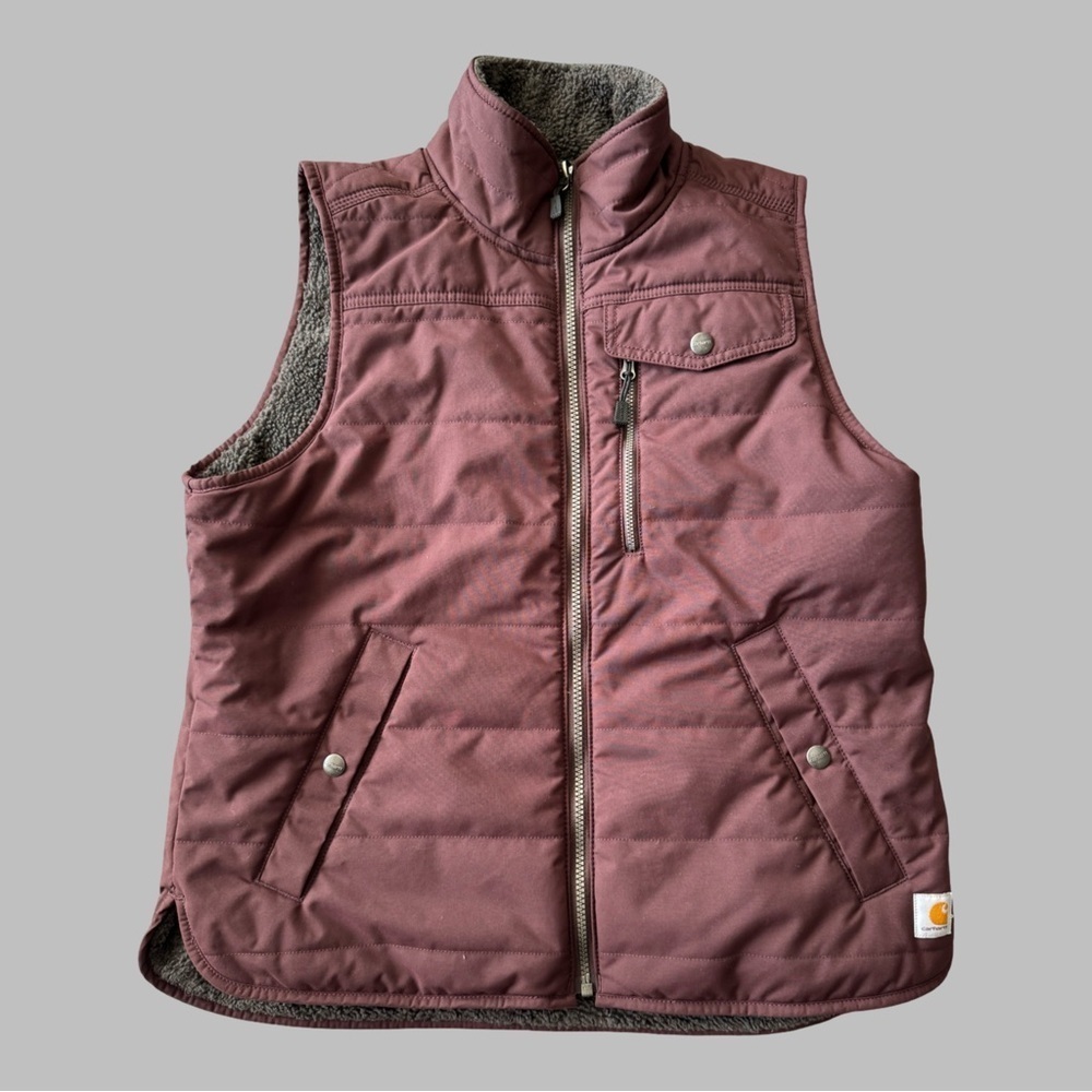 CARHARTT Women’s Reversible Sherpa Lined Vest